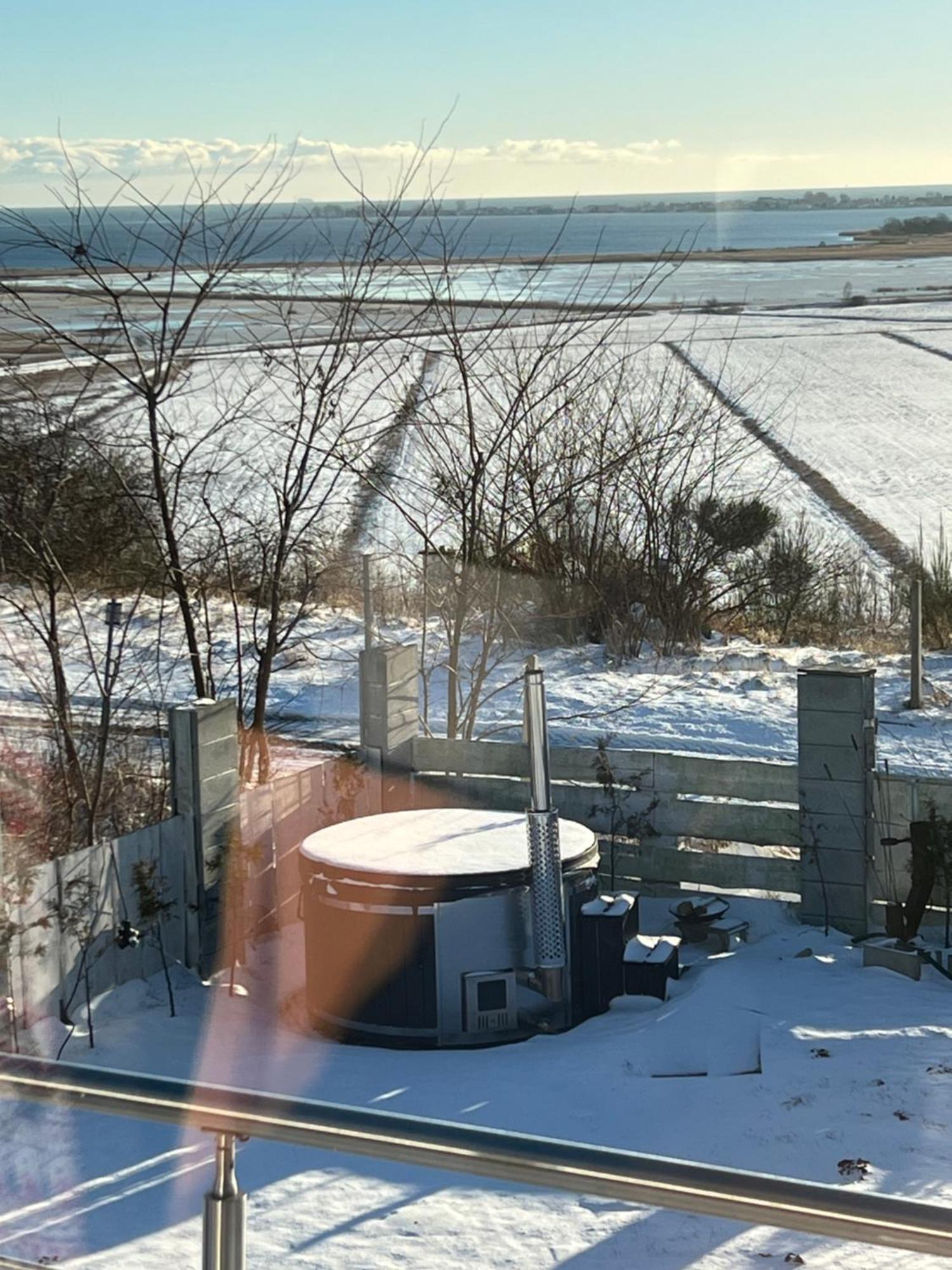 House Of Freedom With Sea View Sauna And Jacuzzi Oslonino Kültér fotó